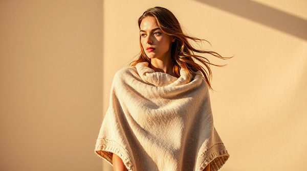 Découvrez la collection élégante de ponchos pour femmes